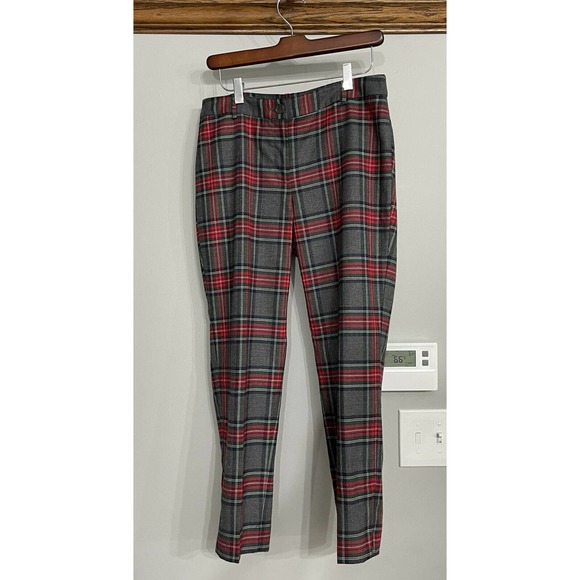 Talbots Pants - Talbots Petites Women’s Plaid Stretch Wool Blend Size 6P